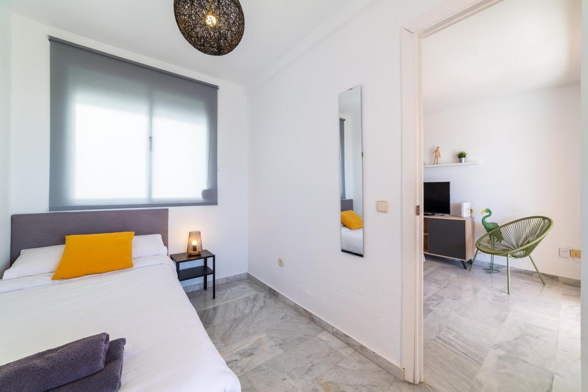 Trendyhomes Puerto - Vistas Al Mar, Parking Incluido, Playa A Un Paso 아구아둘세 객실 사진