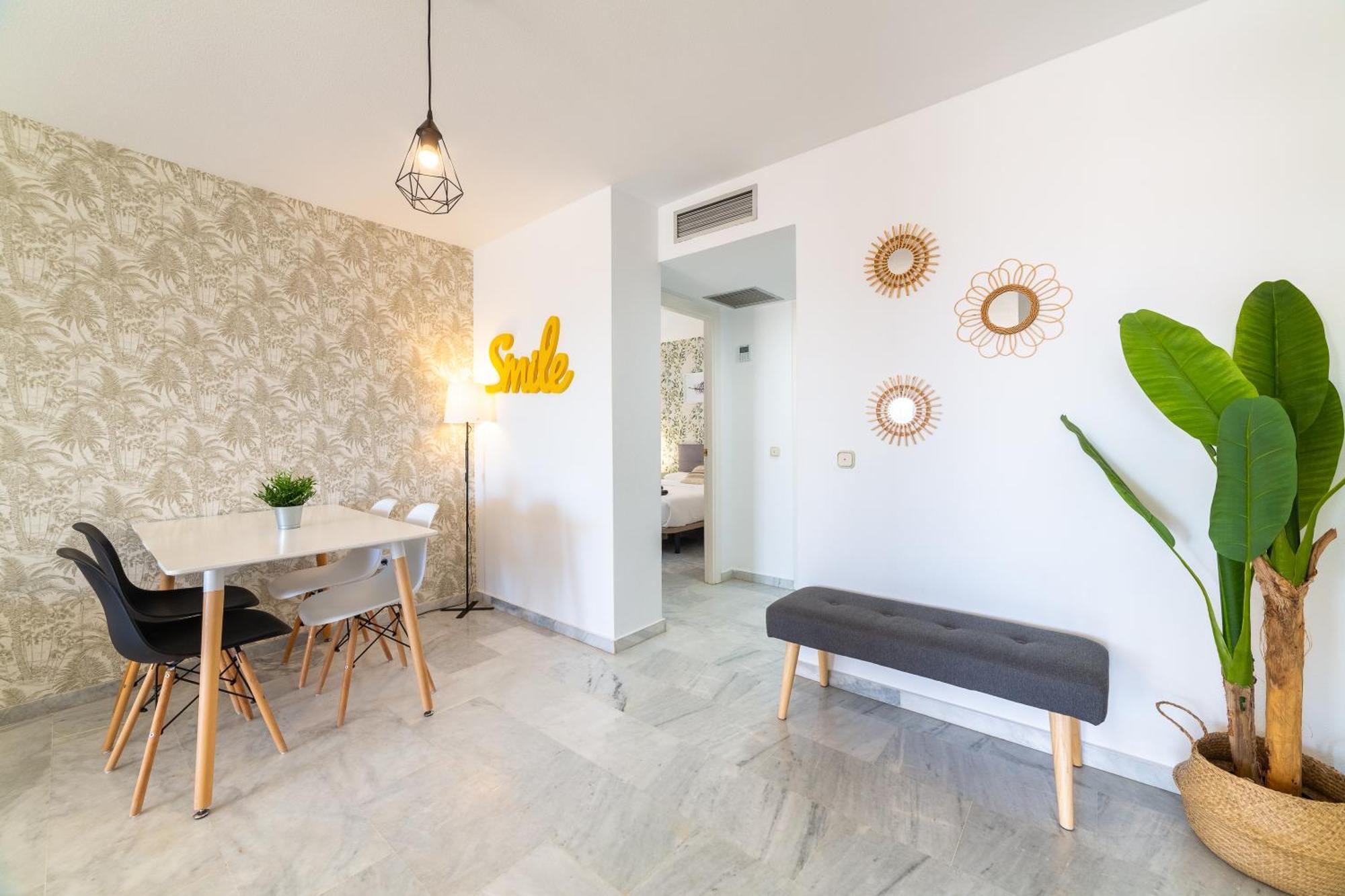 Trendyhomes Puerto - Vistas Al Mar, Parking Incluido, Playa A Un Paso 아구아둘세 객실 사진