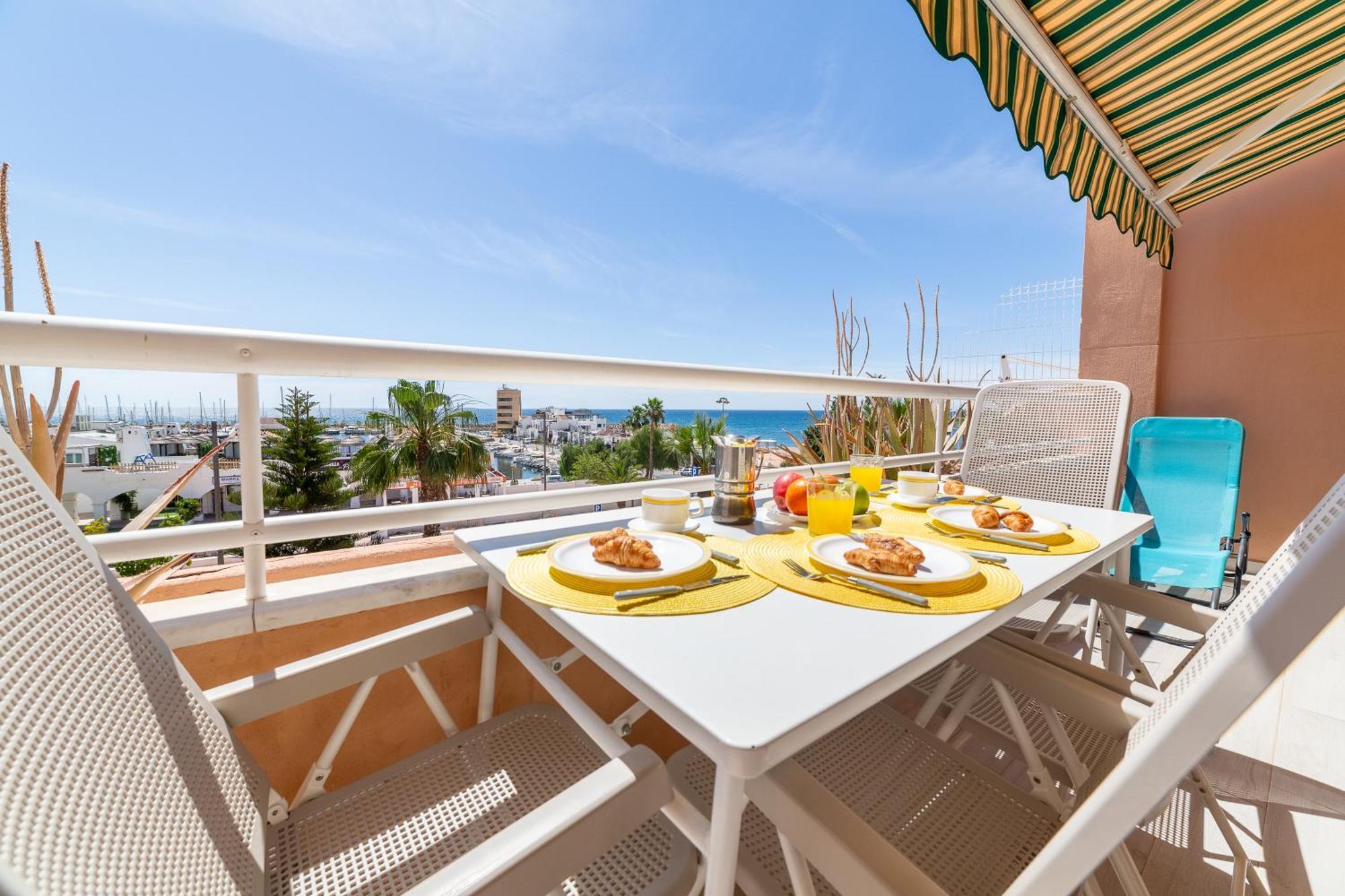 Trendyhomes Puerto - Vistas Al Mar, Parking Incluido, Playa A Un Paso 아구아둘세 객실 사진